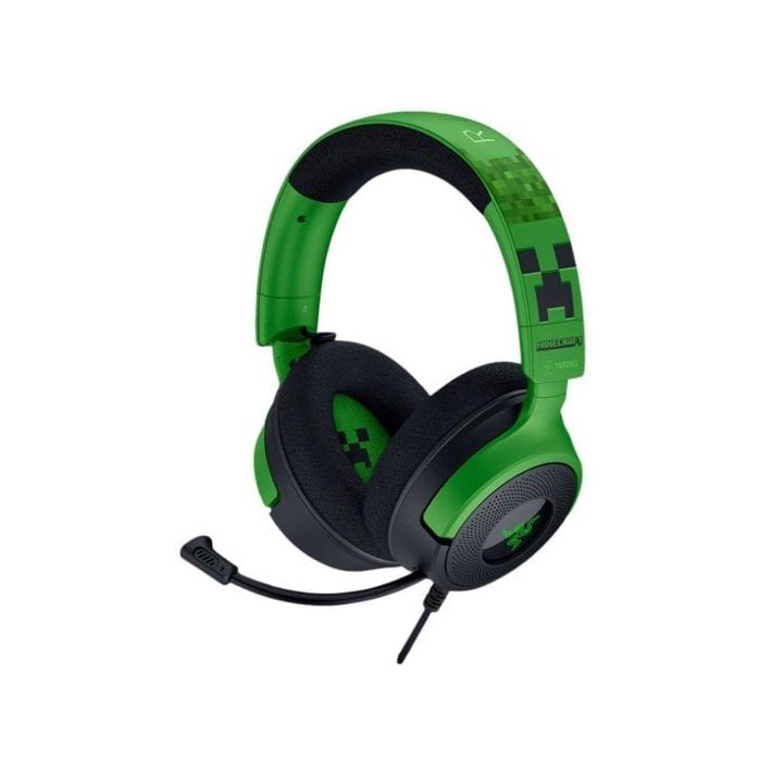 Razer Kraken V4 X Minecraft Edition USB Gaming-Headset Grün