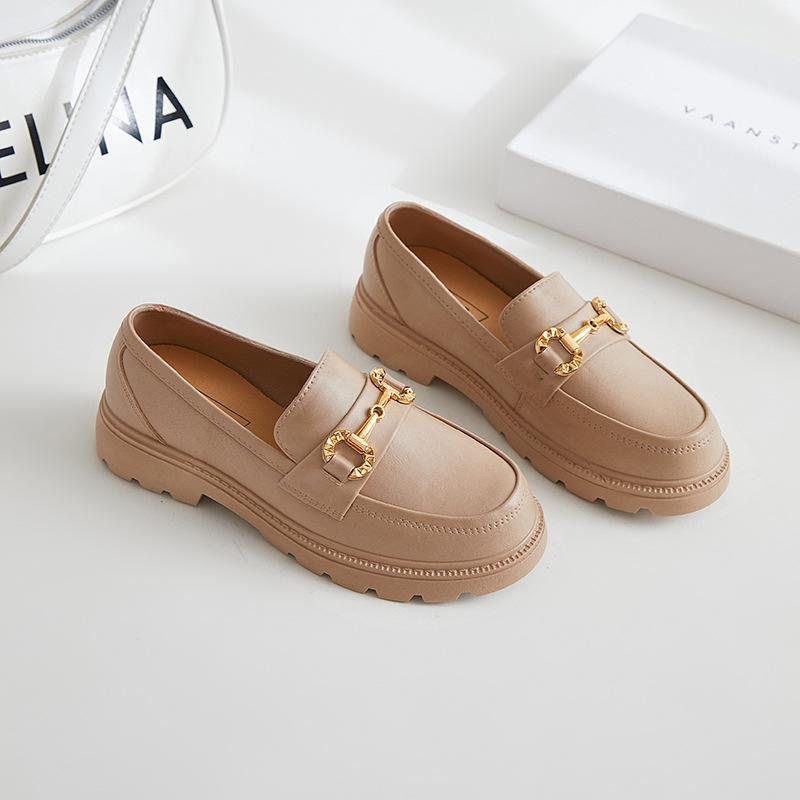 Damenschuhe, Loafer mit niedrigem Absatz, lässige Damenschuhe, flache Schuhe, Damensandalen, elegante und modische Schuhe in Übergröße 37 khaki