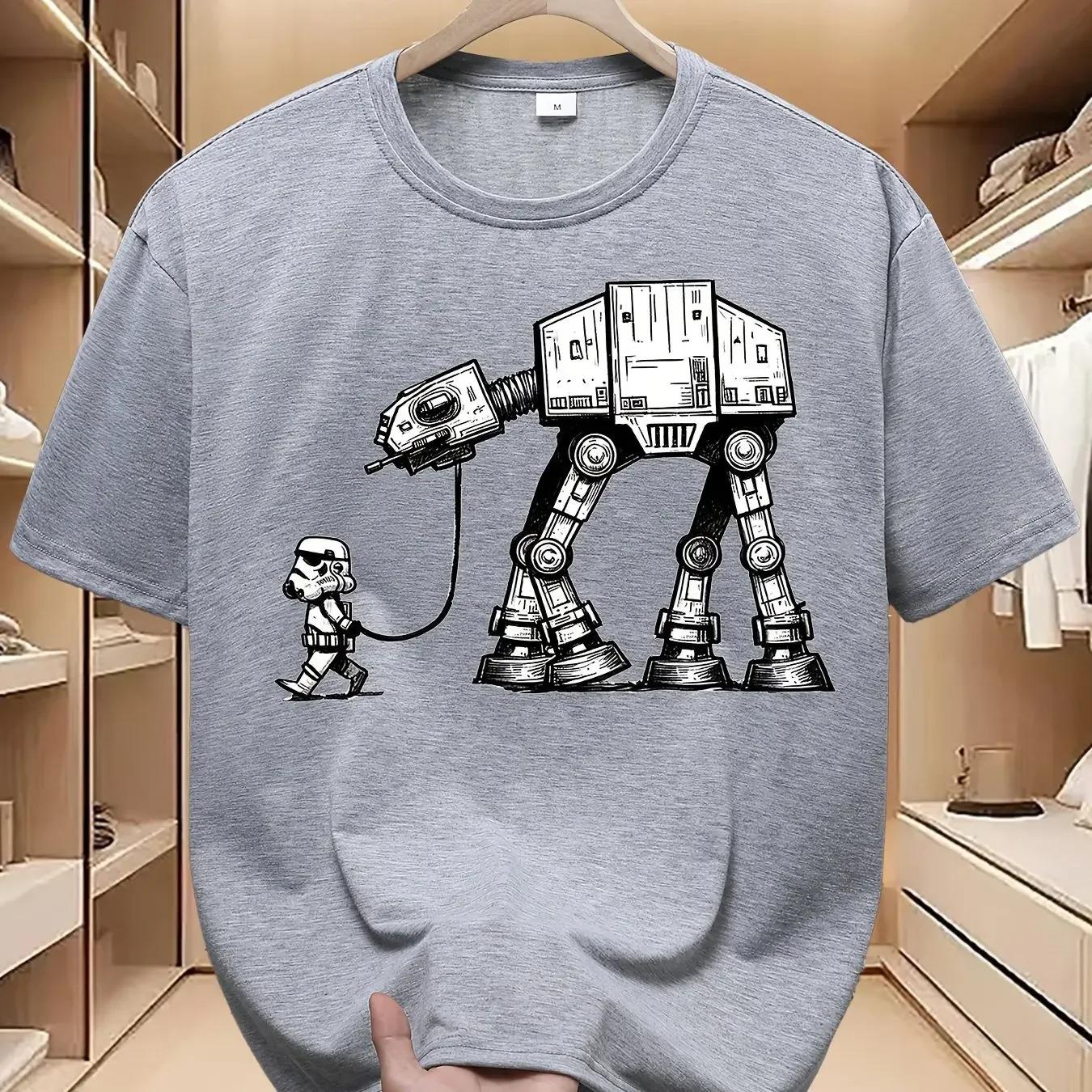 STAR WARS Offizieller AT-AT Walker Vintage Star Wars Herren Damen T-Shirts Tee Tops Kinder Erwachsene Eltern Kind T-Shirts M