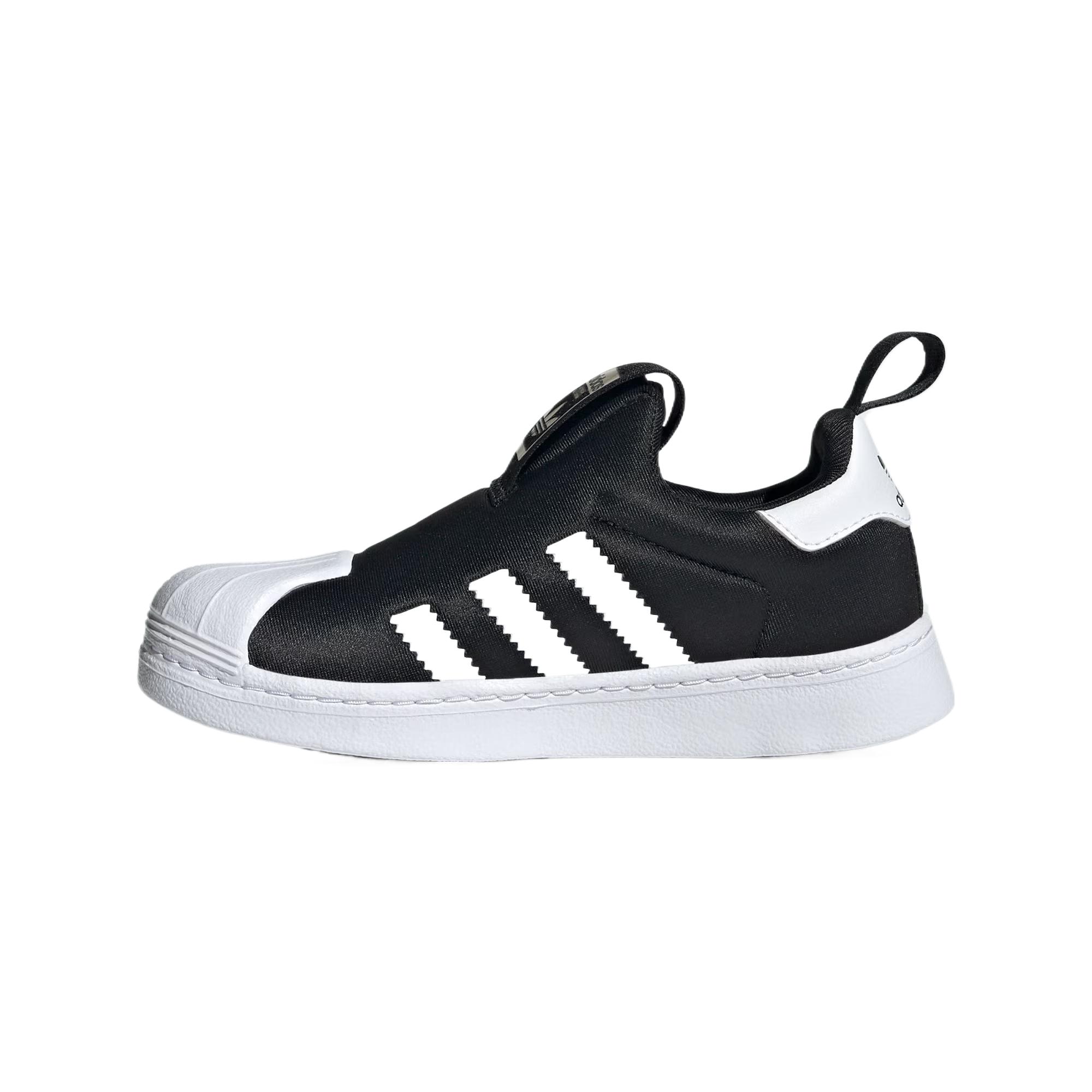 Adidas Originals Superstar 360 Stoffschuhe Bequeme Klassische Vielseitige Freizeit Low Top Trainingsschuhe Kinderschuhe Schwarz KI8793 31