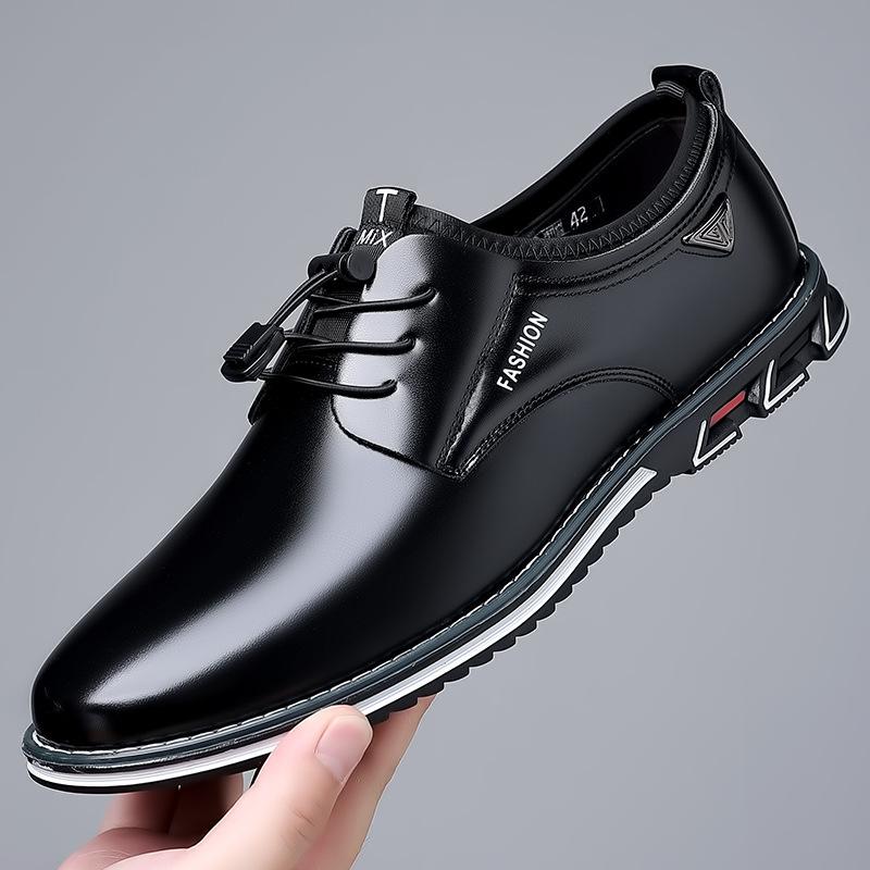 Herren Kleid Slipper Herren Casual Oxford Schuh Mokassin Herrenschuhe Spitzschuhe für Herren 40 schwarz