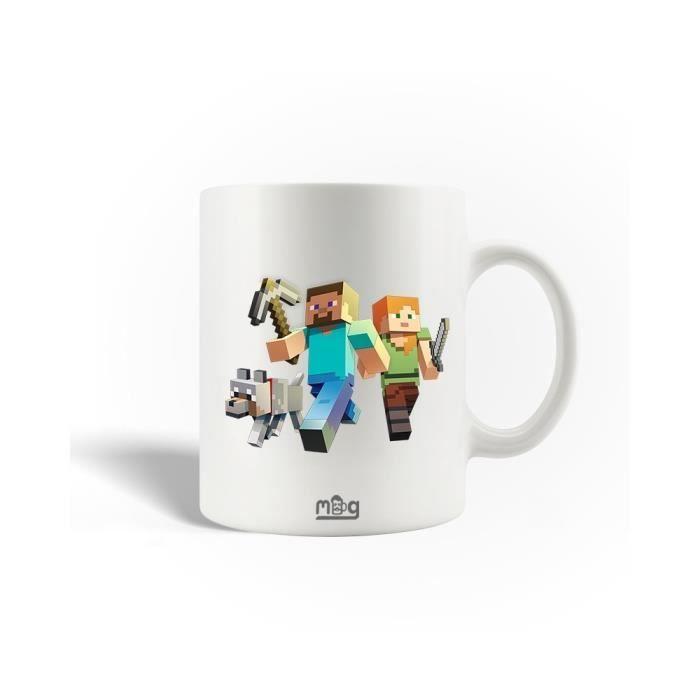 Mug en Céramique Minecraft Alex And Steve