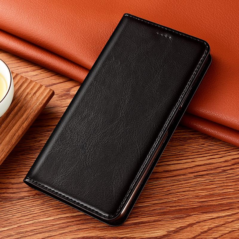 Luxus Echtleder Handyhülle Für Samsung Galaxy M32 M33 M42 M52 M53 M54 M62 4G 5G Flip Wallet Handyhülle Coque Funda Galaxy M53 5G schwarz