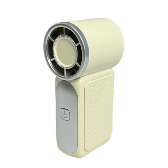 Handventilator Tragbarer Mini-Ventilator mit langlebigem Akku USB-wiederaufladbar Persönlicher Ventilator für Outdoor-Reisen Pendeln Bürokühlung Leistungsstarker Luftstrom weiß
