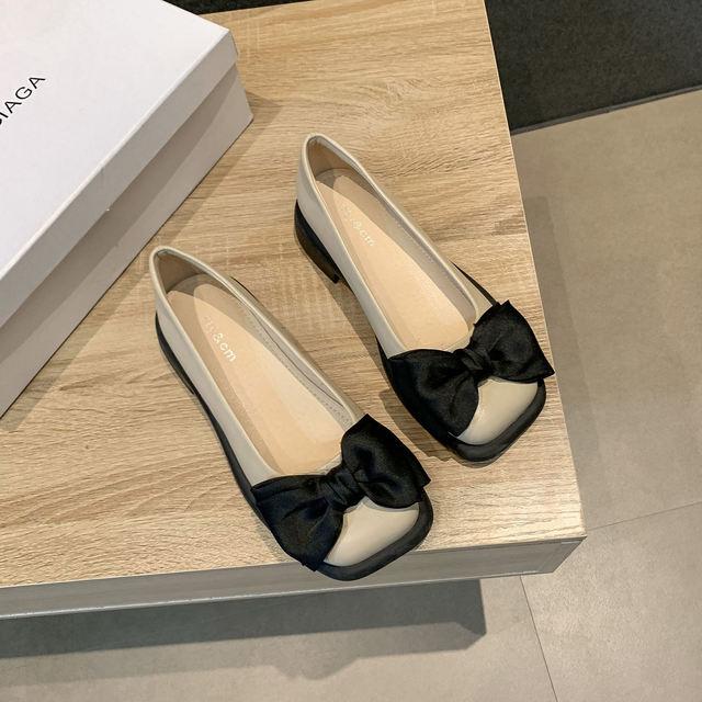 Britischen Stil Kleine Pu Leder Schuhe Frauen Sommer Retro Einzelnen Schuhe Peas Schuhe Mary Jane Schuhe Frühling/Herbst Platz kappe Schuhe 39 gray