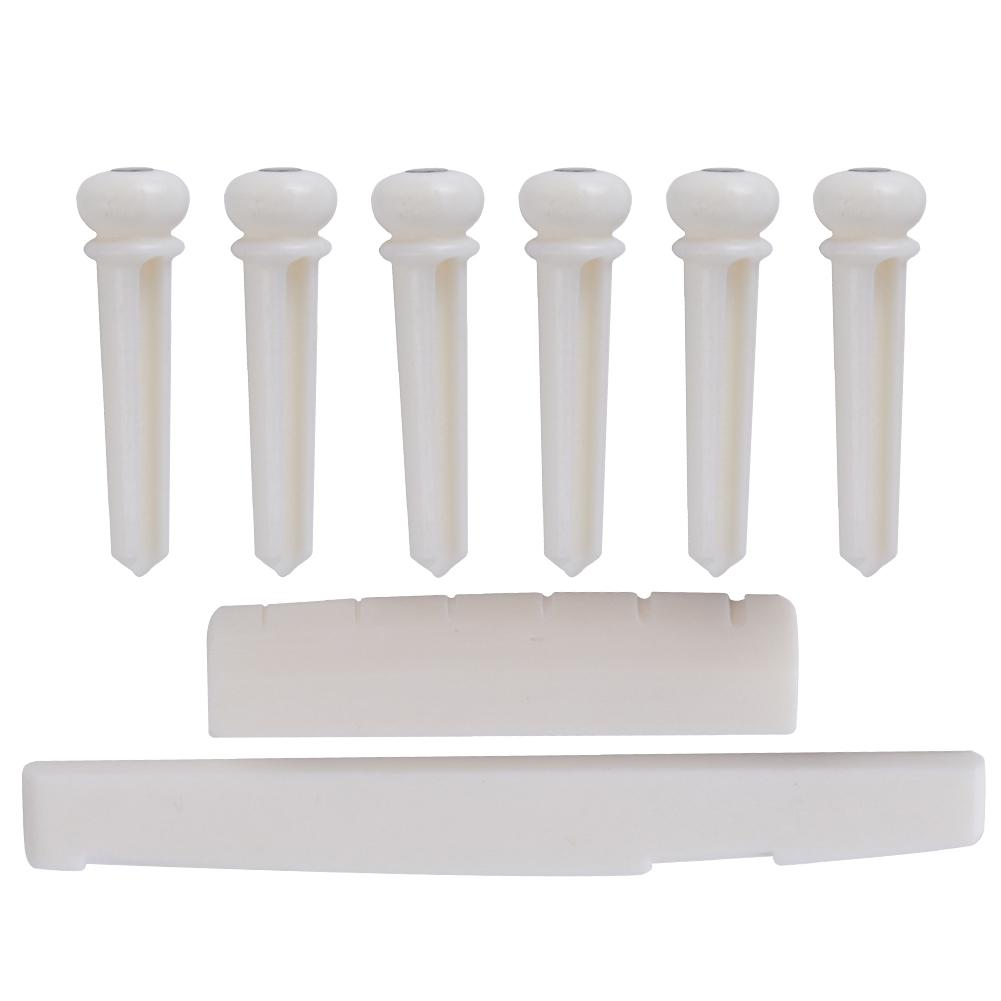 Gitarrensattel Steg Stegeinlage Ersatz Professionelle Teile Stegstifte Musikinstrumente Zubehör