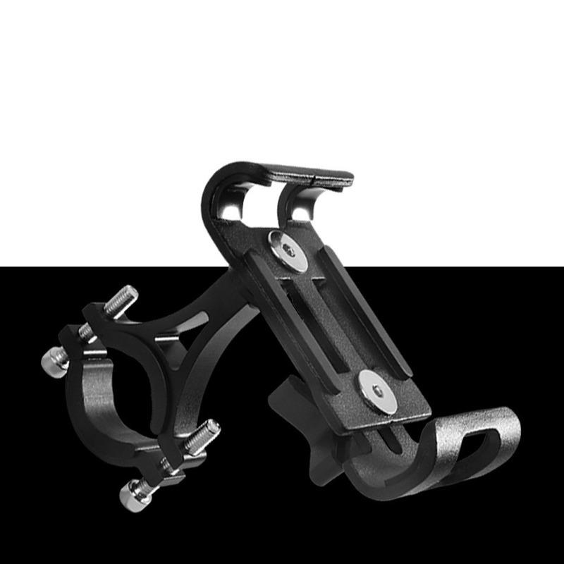 Fahrrad Motorrad Fahrrad Telefon Halter Anti-rutsch 360 Grad Einstellbar Drehbare Telefon Halter Fahrrad Telefon Steht schwarz