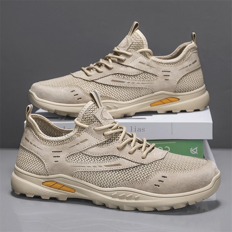 Schuhe Männer Turnschuhe Männlichen Casual Herren Schuhe Tenis Luxus Schuhe Trainer Rennen Atmungsaktive Schuhe Mode Faulenzer Laufschuhe für Männer 41 khaki
