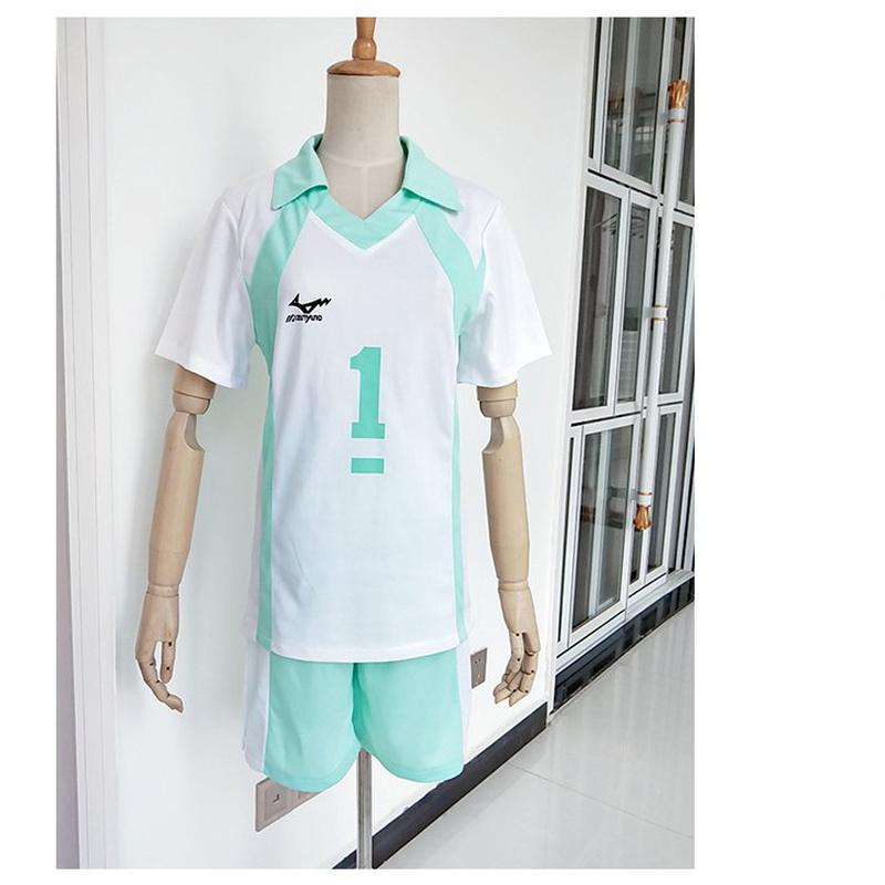 Anime Cosplay Kostüm Volleyball Junior Aoba Jonishi High School Chuan Toru Rollenspiel Trikot Team Cosplay Uniform S