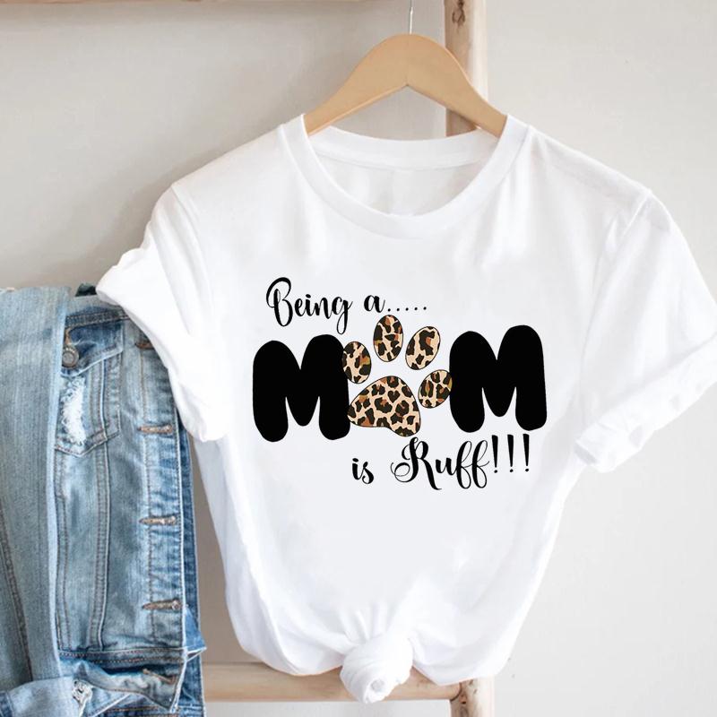 T-Shirt Top T-Shirt Katze Blume 90er Jahre Tier Mode Kleidung Frauen Sommer Print Lady Female Kleidung Kurzarm T Casual Cartoon Grafik T-Shirt XXXL