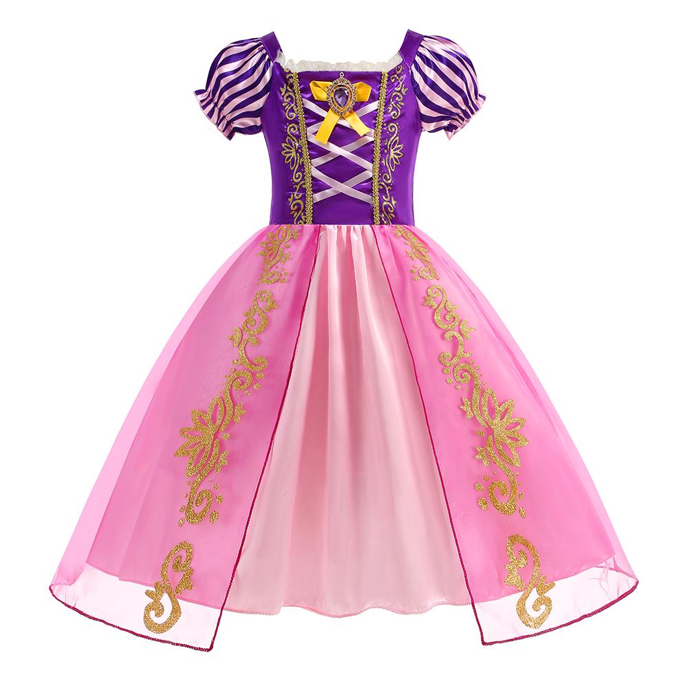 2026 Geist Brautkleid Mädchen Jungen Rot Halloween Cosplay Kostüm Gothic Kleid Party Kinder Vestidos Kleidung 2-12 Jahre 130 pink
