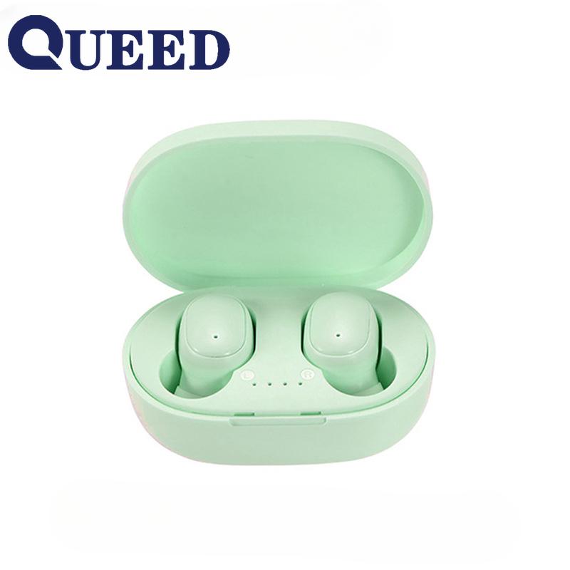 Bluetooth-Headset Neues Bluetooth 5.0 Tws-Headset Drahtloser Sport-In-Ear-Typ grün