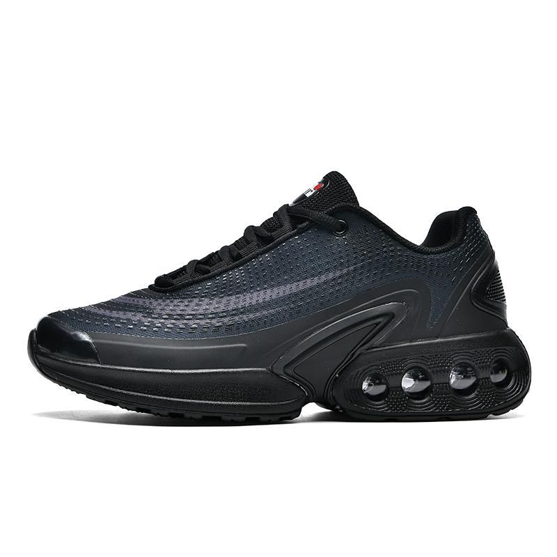 2025 Mode Lässige Herren-Sneaker Rutschfest Luftpolster-Sneaker Outdoor Leicht Atmungsaktive Mesh-Sneaker 39 black