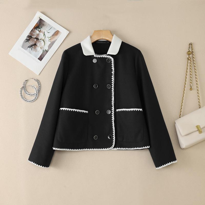 ZANZEA Damen-Cardigan-Jacken mit lässigem Umlegekragen und langen Ärmeln 3XL schwarz