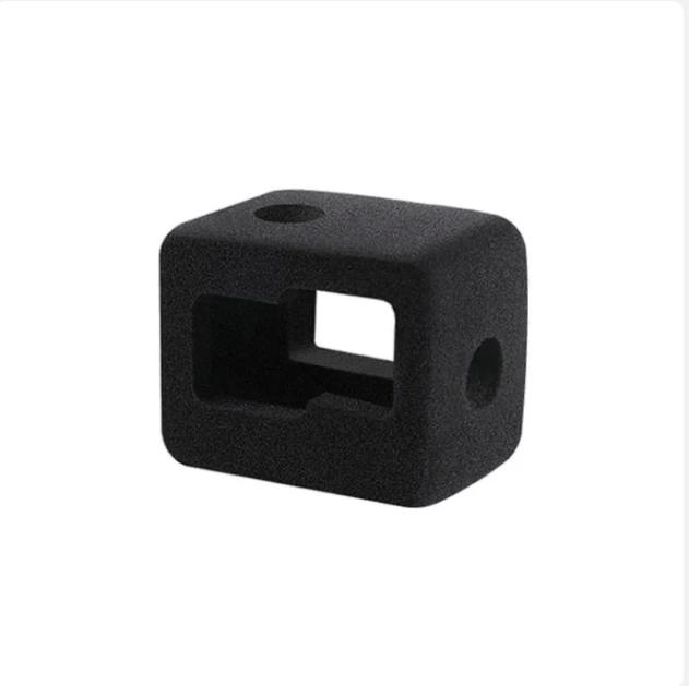 Windslayer für GoPro Hero 12 11 10 9, schwarze Windschutzscheiben-Schaumstoffabdeckung, Schwamm, Geräuschreduzierung, winddichtes Gehäuse, Go Pro 11 10 Zubehör