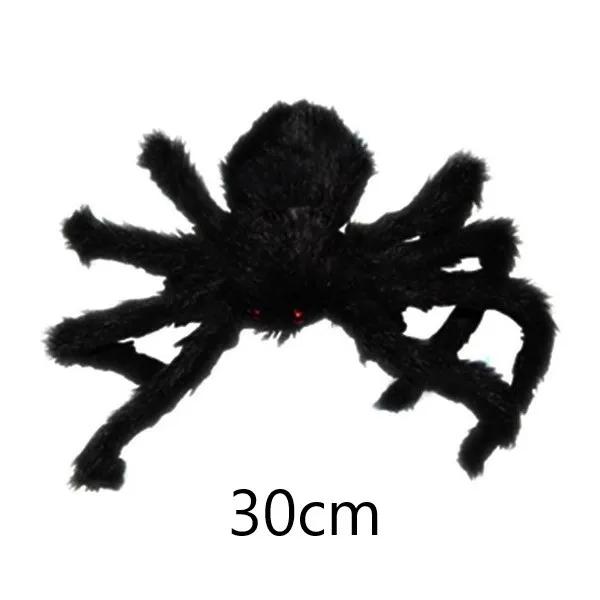 Halloween Große Plüschspinne Halloween Dekoration Party Requisiten Outdoor Große Spinne Dekoration Kammer Trick Einen Streich Große Spinne 30cm