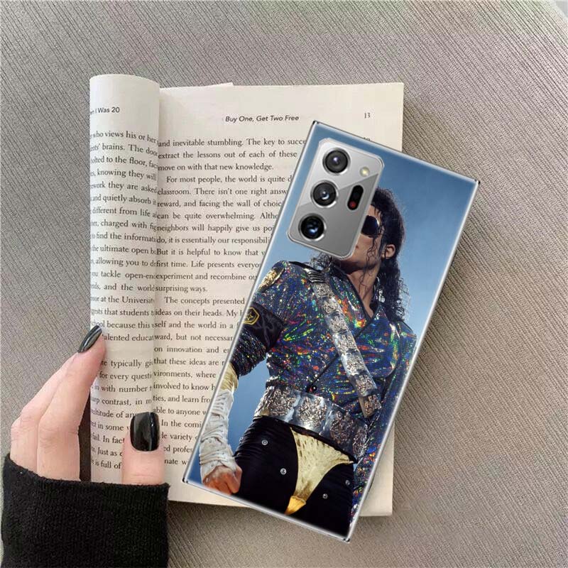 Michael Jackson Legendärer Sänger Handyhülle Für Samsung Galaxy S25 Edge S24 S23 FE S22 S26 Ultra S21 S20 S10 Plus Capa Weich Samsung S24 Ultra