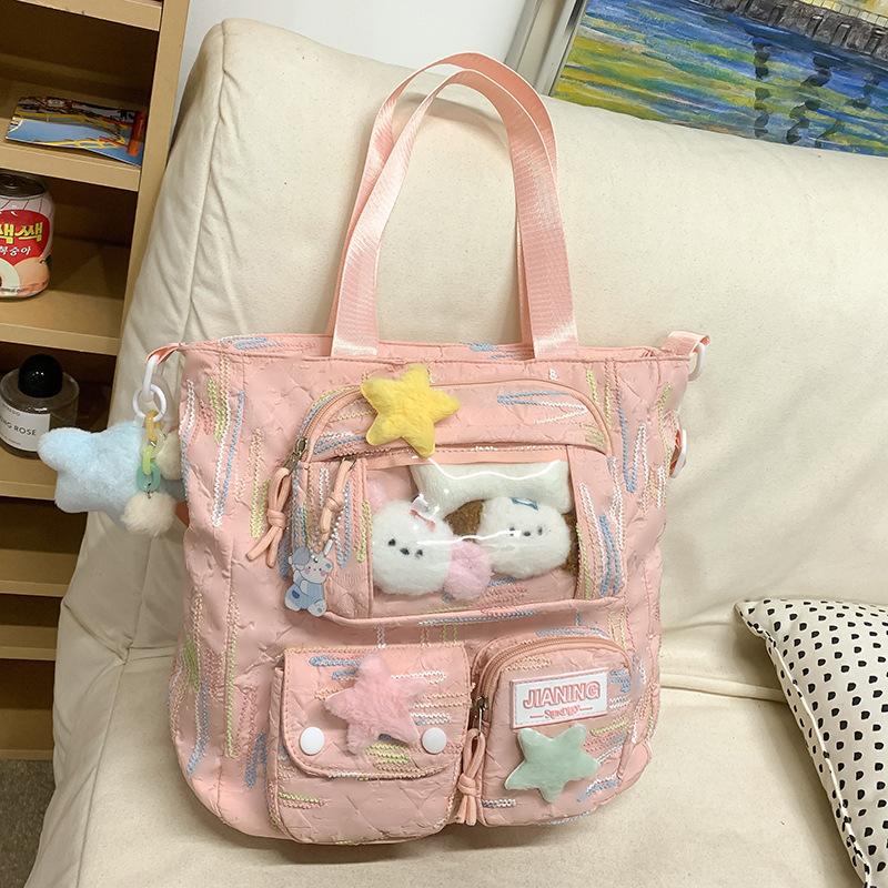 Kinder Schultaschen Grundschule Mädchen Junior High School Schüler Hoher Wert Zweiteilige Schmerztasche Rucksack