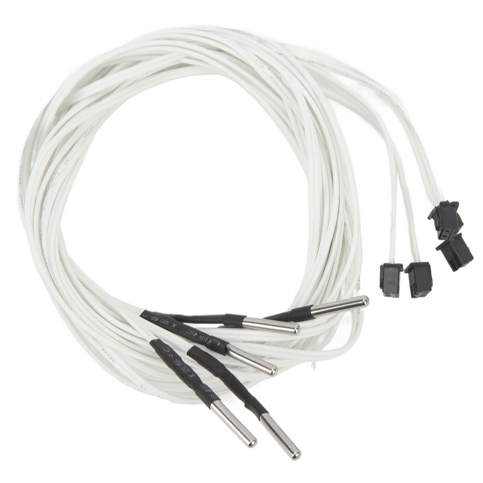 5-teiliger Thermistorsensor?50 Grad Celsius bis +350 Grad Celsius 3D-Drucker-Hot-End-Zubehörset für Ender 3