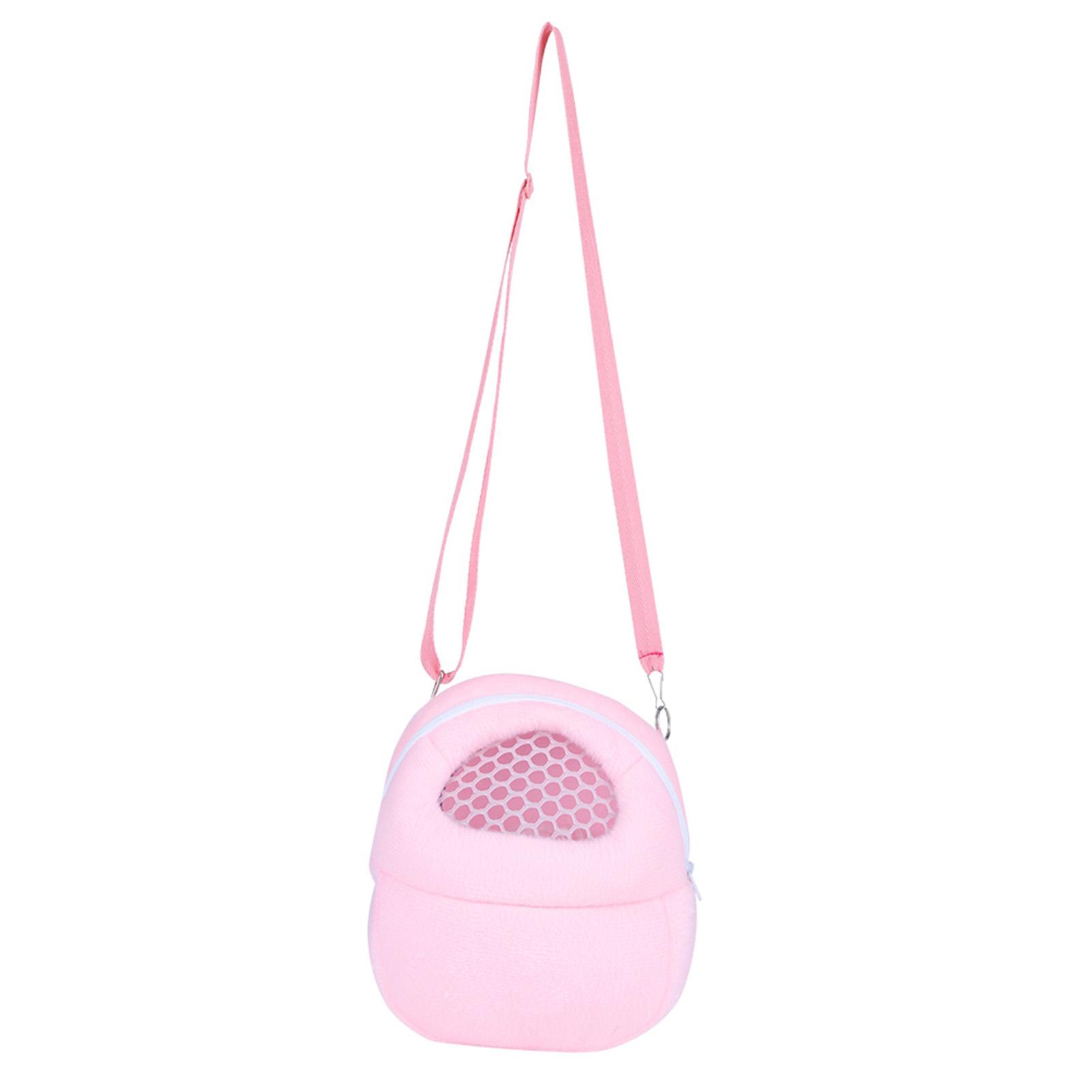 Rattentransportbox Hamster Igel Frettchen Schlafen Reisetasche Tasche Rosa