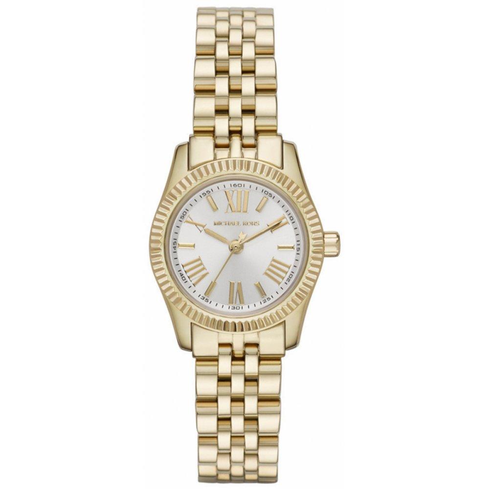 Michael Kors MK3229 Damen Gold Petite Lexington Uhr 26mm gold
