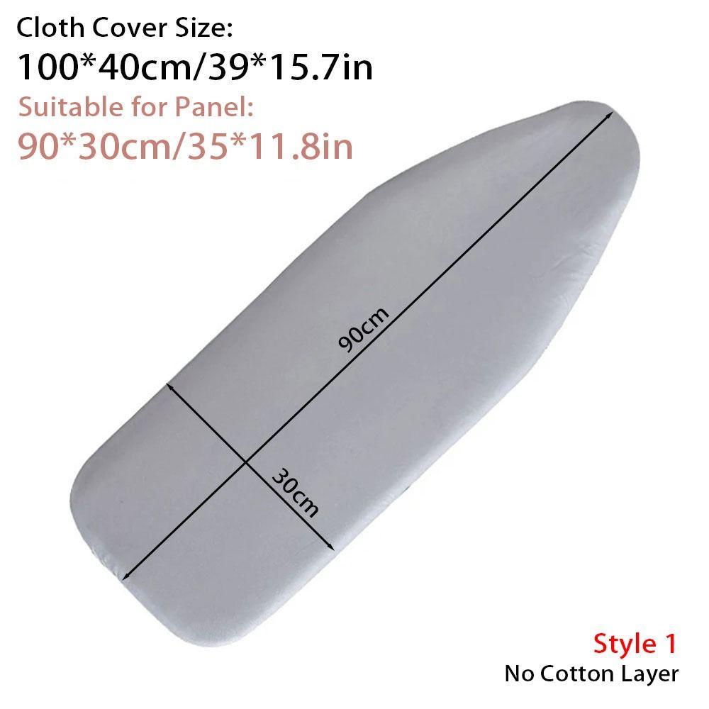1Pcs Dicke Baumwolle Polsterung Bügelbrett Abdeckung Mit Elastischen Rand Bügeln Abdeckung Für Bügeln Tisch Style 1 for Panel 90x30cm