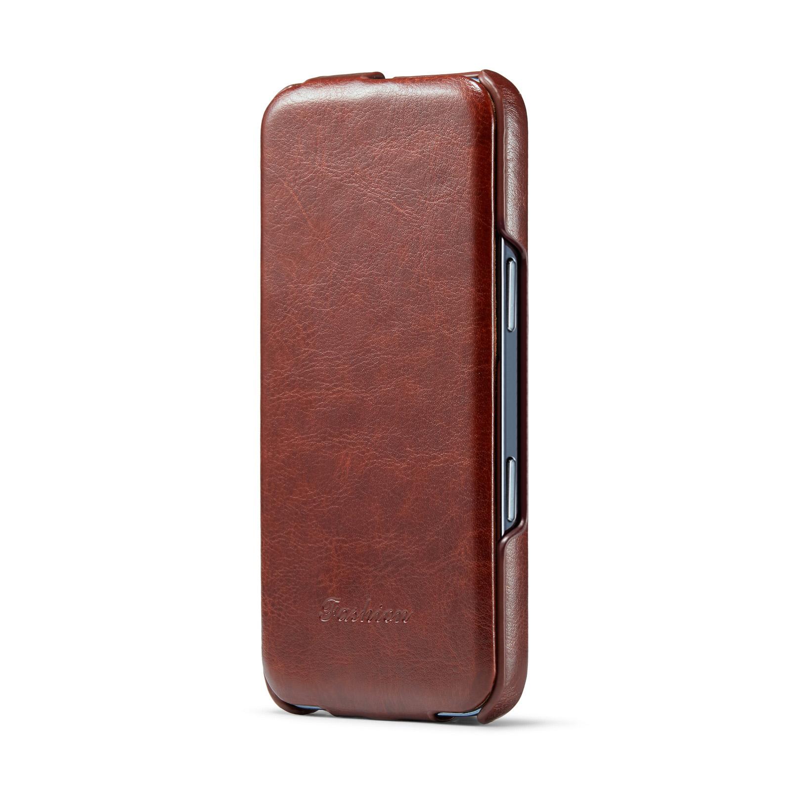 Retro Leder Handyhülle Für iPhone 17 Pro Max 17 Air 17Pro 17 Vertikaler Flip Echtes Leder Harte Rückseite Funda iPhone Air