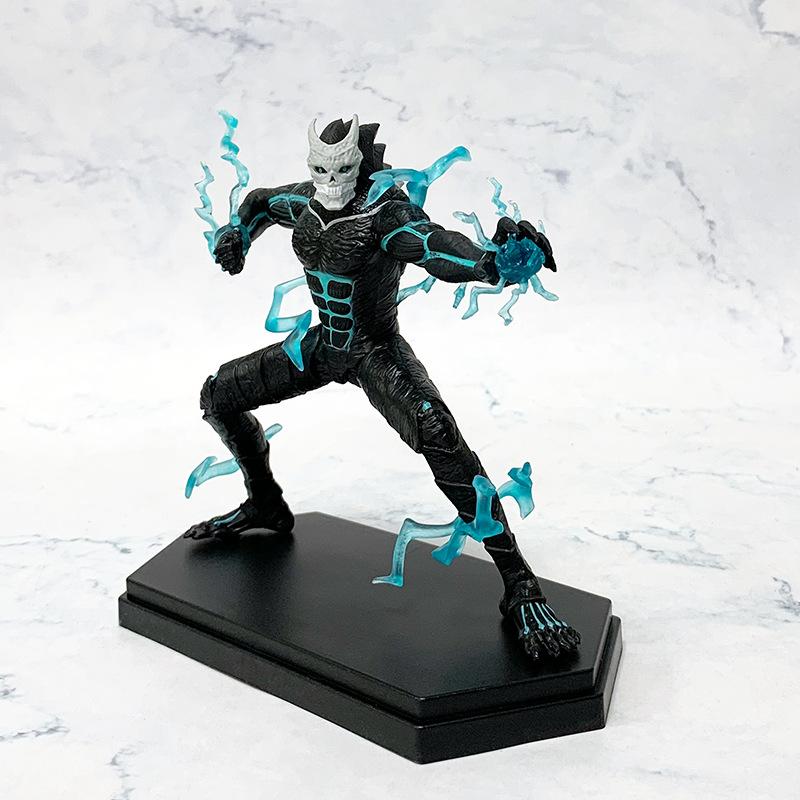 14cm Anime Kaijuu No. 8 Hibino Kafka Modell Stehende Puppe Sammlung Ornament PVC Actionfigur Modell Spielzeug Geschenk Schönes Design