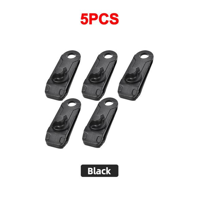 1/5/8/10 PCS Plane Clip Zelt Baldachin Clip Schnalle Outdoor Wind Seil Klemmen Wiederverwendbare Markise Bergsteigen Camping zubehör 5 pcs