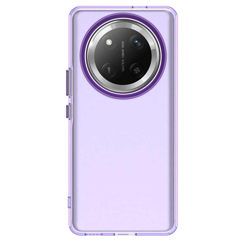 Für Honor Magic 7 Lite Hülle Cover Honor Magic 7 Lite Capas Farbe Bumper Matt Klar Frostiert Fundas Huawei Honor Magic 7 Lite 5G For Magic 7 Lite violett