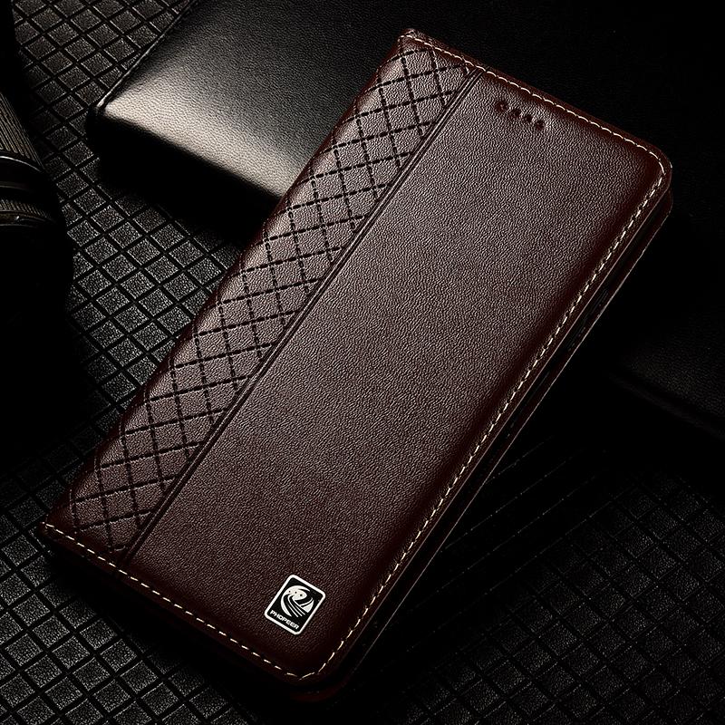 Echtes Leder Case Book Für Apple iPhone 17 AIR 16 15 14 13 12 Pro Max Mini 11 Pro Max X XR XS Max 7 8 Plus Flip Wallet Cover For iPhone 13Pro Max kaffeebraun