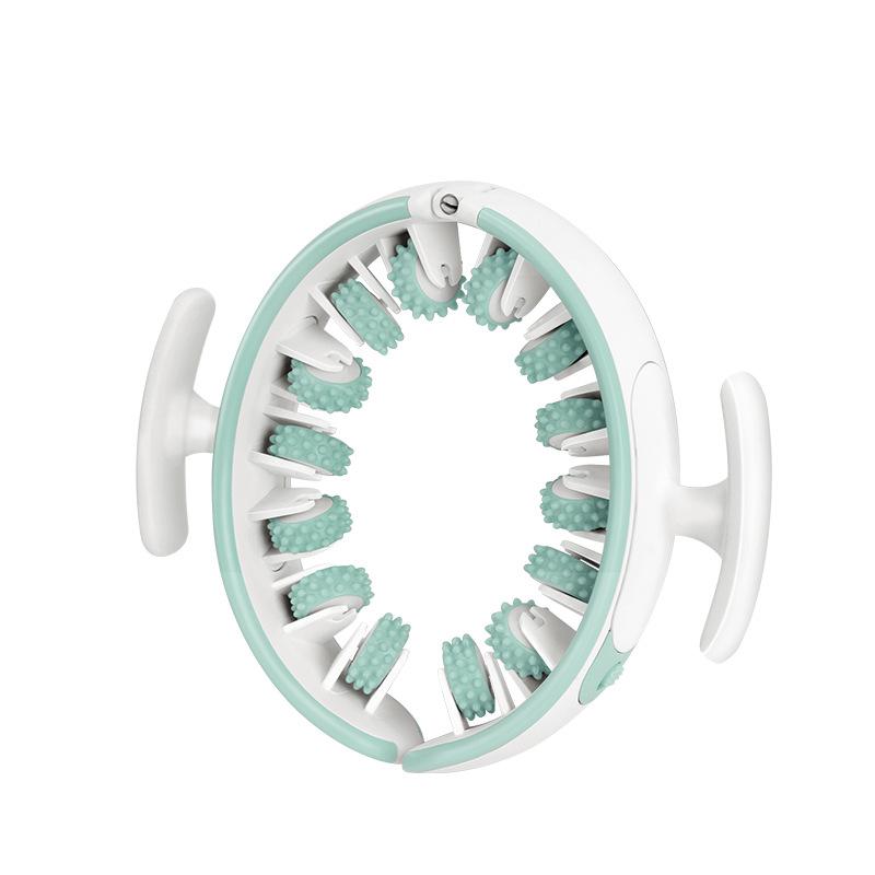 Beinroller-Massagegerät Cellulite-Massagegerät Manuelles Muskelmassagegerät Roller Multifunktion Beckenbodenmuskeltrainer Schönheitswerkzeuge hellgrüne
