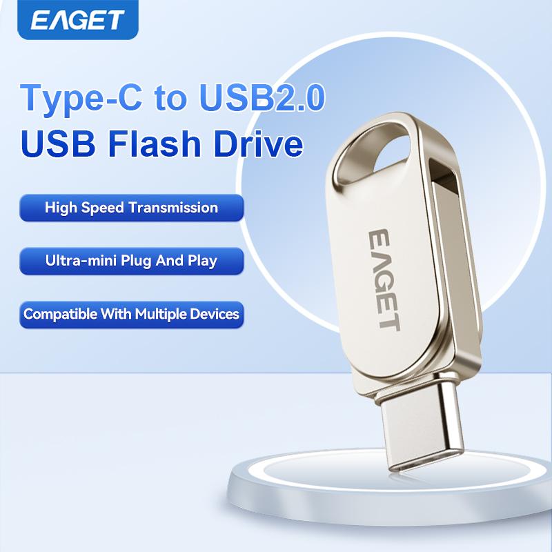 Ultra-Mini-Tyne-C-auf-USB-2.0-Flash-Laufwerk, kompatibel mit elektronischen Geräten wie Computern und Telefonen 8G