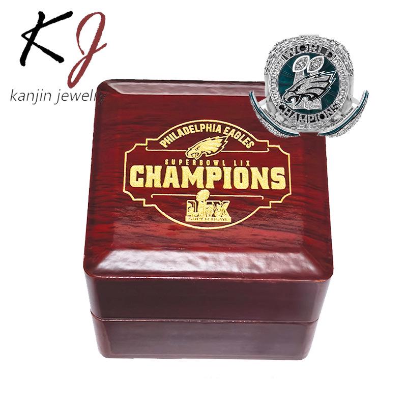 Philadelphia Eagles 2024-2025 NFL Meisterschaftsring für Herren Player 26 Ring with Box