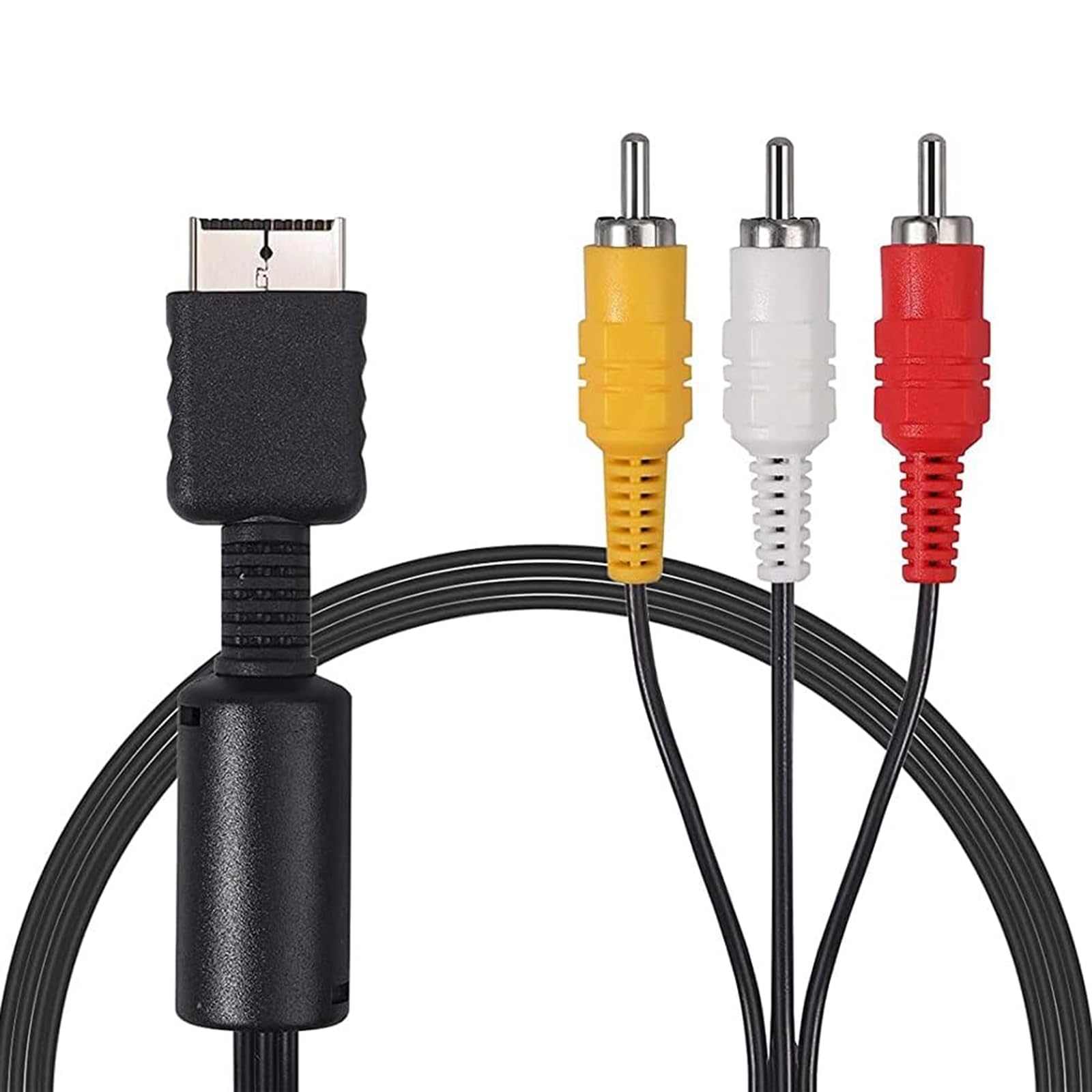 Kabel PS1 PS2 PS3 AV-Kabel RCA-Konvertierungsadapter aus reinem Kupfer AV-Composite-Kabel Komponentenkabel Video-Audio-Terminal 1,8 m