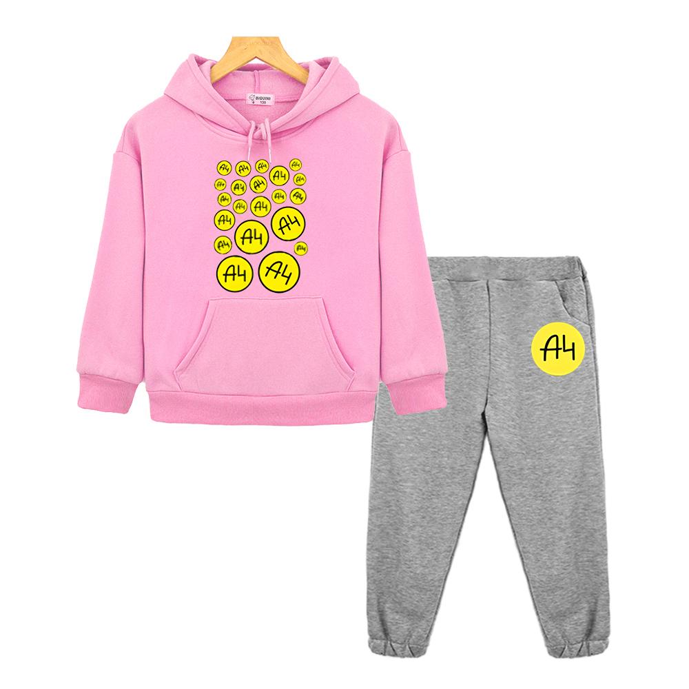 Vlad Paper A4 Anime Hoodie Herbst Sweatshirt Unisex Jungen Mädchen Kleidung Merch A4 Kapuzensets Pullover Jacke Kinder Boutique Kleidung 130