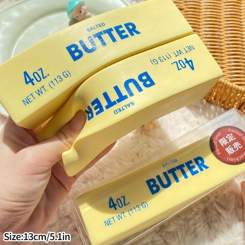 Simulierte Quetschbutter Stressabbau-Spielzeug Squishy Falscher Baozi Spaß Kneten Unkomprimiertes Fidget Spielzeug Beliebtes Kindergeschenk
