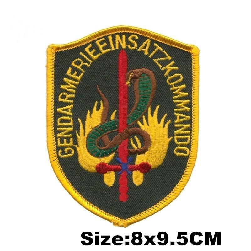 Abzeichen Stickerei Patches Abzeichen Patch Armbinden Haken Patches Kleidung Zubehör für Rucksäcke Caps Hüte Westen Taschen