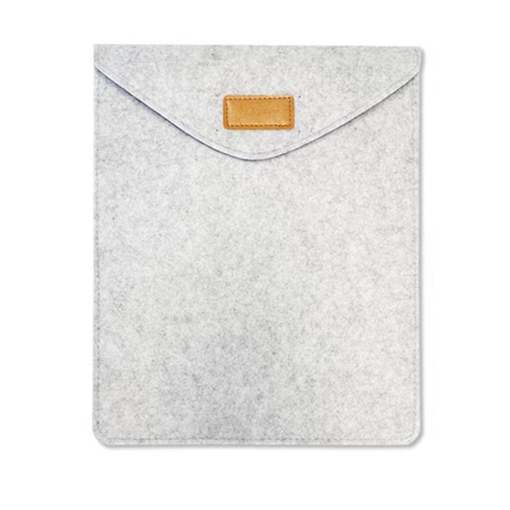 Universelle Tablet-Hülle Filz-Tragetasche für Kindle/Boox/Xiaomi/Samsung Galaxy Tab Fire HD 6in (15*20cm) grau