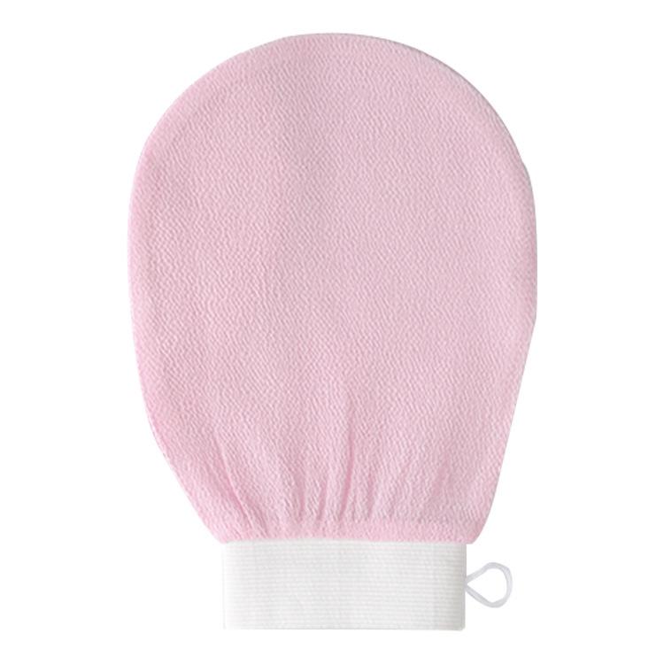 Upgrade Dusche Bad Peeling Handschuh Gesichts Massage Mitt Entfernung Peeling Peeling Handschuh Für Bad Dusche Spa rosa