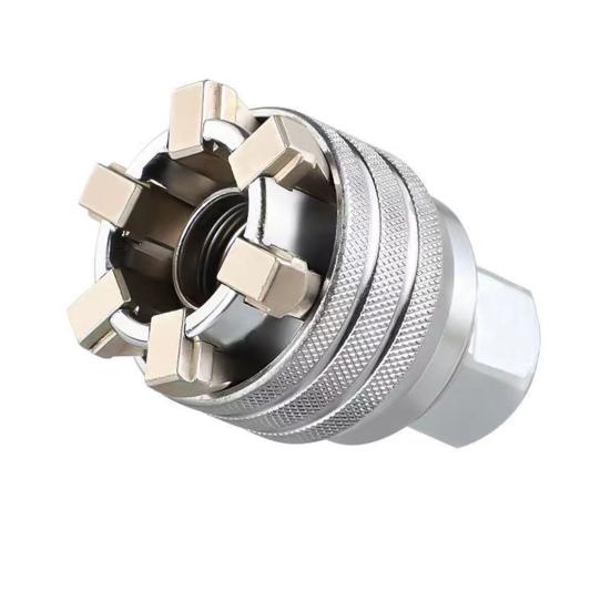 Multifunktions-Universal-Steckschlüssel, verstellbar, robust, 3/8-Zoll-Antrieb, Ratsche, Drehmomentschlüssel, Bohrmaschine, Steckschlüssel A