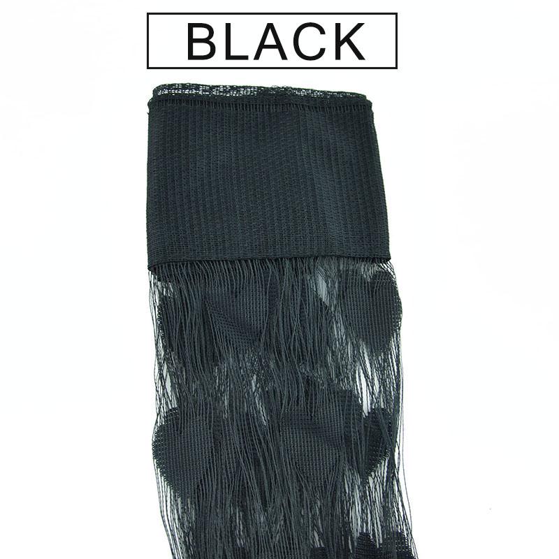 100*200Cm Romantische herzförmige String Gardinen für Wohnzimmer Schlafzimmer Vorhang schwarz