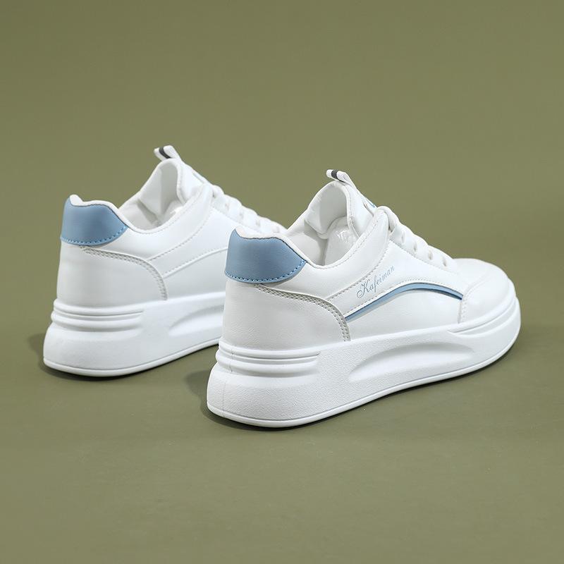 W1758 Plattform Höhe Zunehmende Einlegesohle frauen Schuhe Weiße Schuhe Sommer Casual Schuhe Vielseitig Koreanischen Stil Sport Reise Schuhe Mode 40