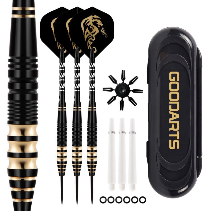 Messing-Dartnadel-Set, 23 g, professionelles Match-Trainings-Darts beige