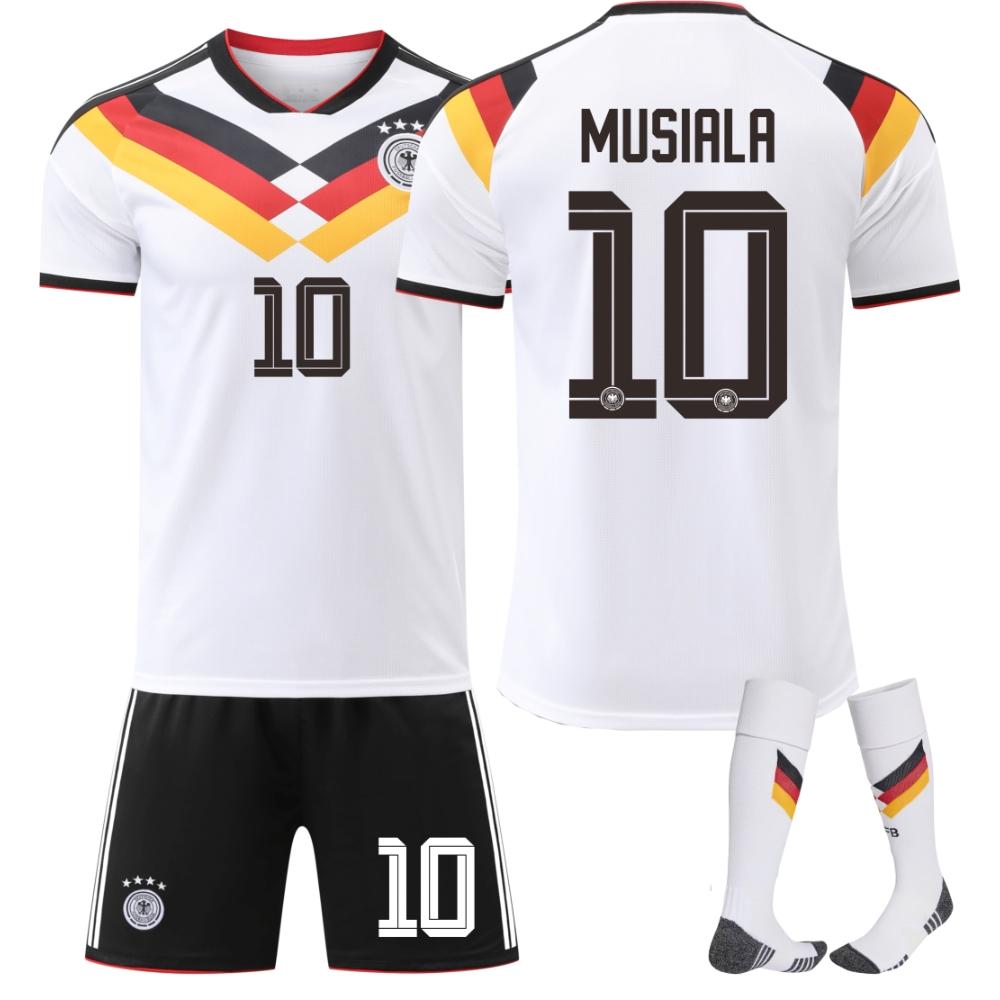 2026 FIFA Fussball-Weltmeisterschaft Deutschland Fussballtrikot für Kinder und Erwachsene MUSIALA #10 26