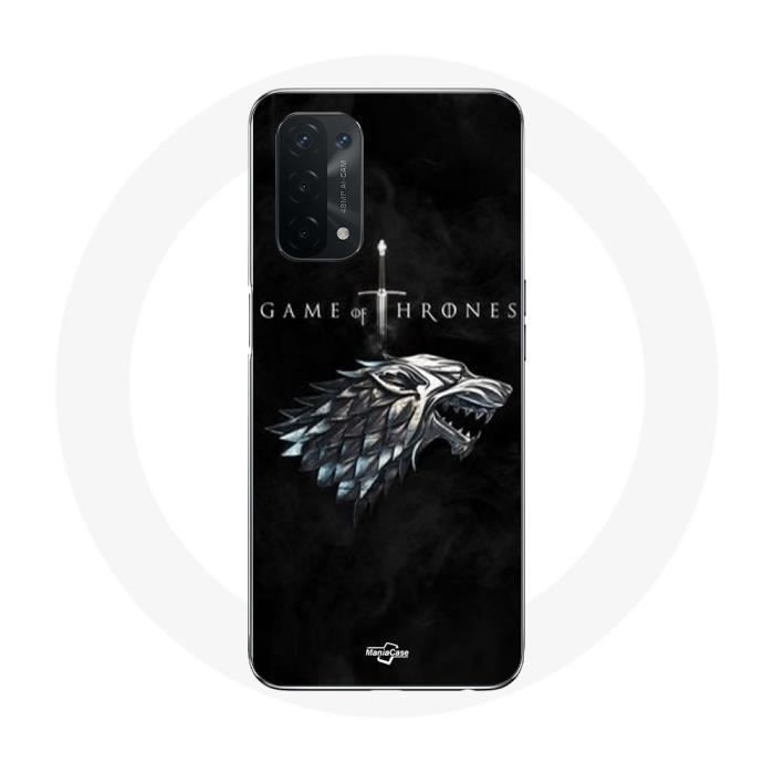 Hülle für Oppo A54 5G Game of Thrones Staffel 8 Game of Thrones House Stark Logo Der Winter kommt