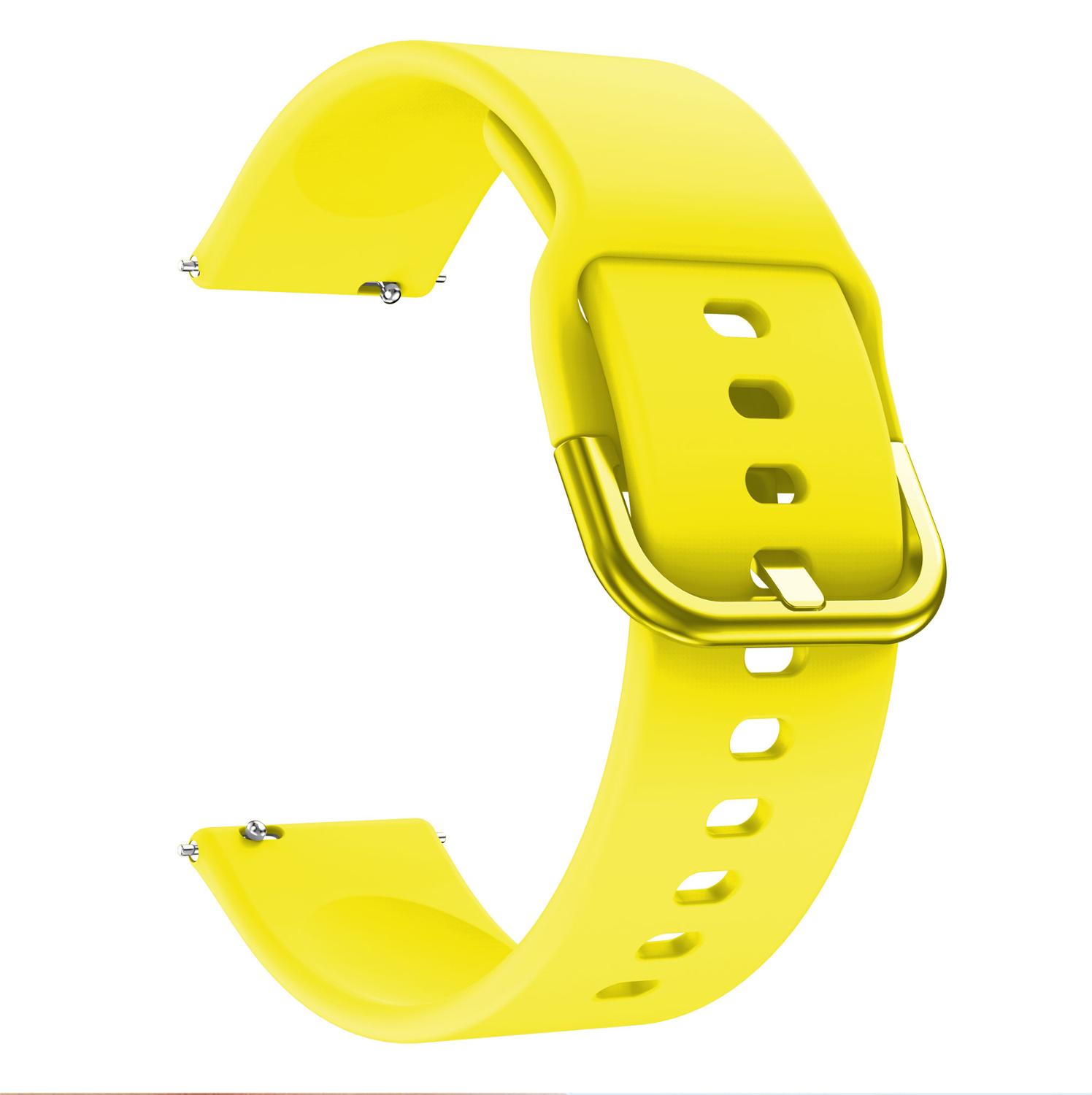 Armbänder für Fitbit Versa 2 Silikon Uhrenarmband für Fitbit Versa/Lite Armband Ersatzarmband Sport Hochwertiges Armband only the strap gelb