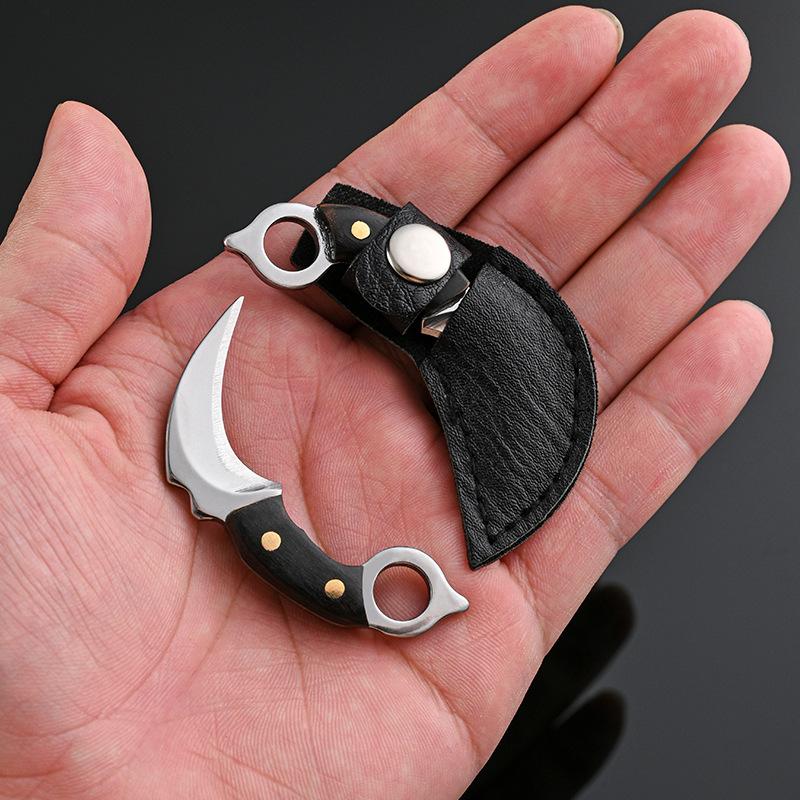 1 Stück Schlüsselanhänger, Kleines Küchenmesser, Mini-Messer, Geschenk-Messer, Kurier-Messer, Körper-Messer, Schlüssel-Messer, Nicht-Klappmesser, Anhänger-Zubehör.