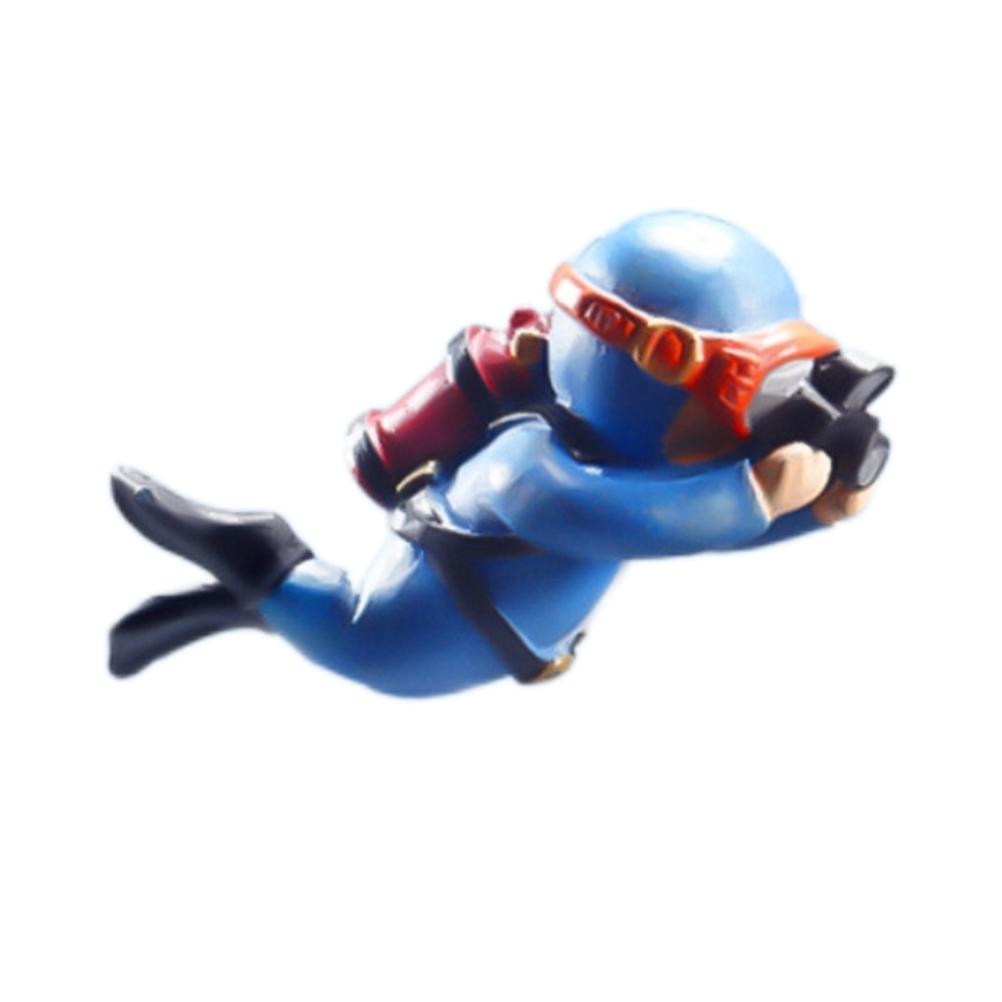 Aquarium Miniatur Dekoration Taucher Figur Aquarium Dekoration Landschaft Aquarienzubehör