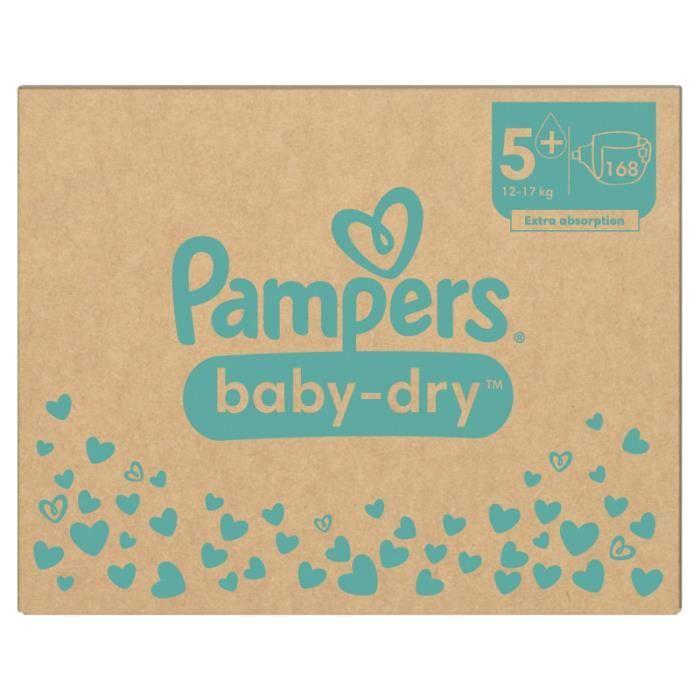 Pampers Baby-Dry Windelhöschen Größe 5+ für 12kg - 17kg - 1-Monats-Packung
